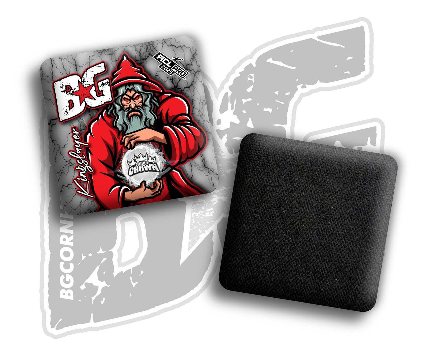 BG Cornhole 2026 Multiple Bag Models "Triple Crown Wizard Ball” Collab - ACL Pro Stamped Cornhole Bags - SET OF 4 BAGS