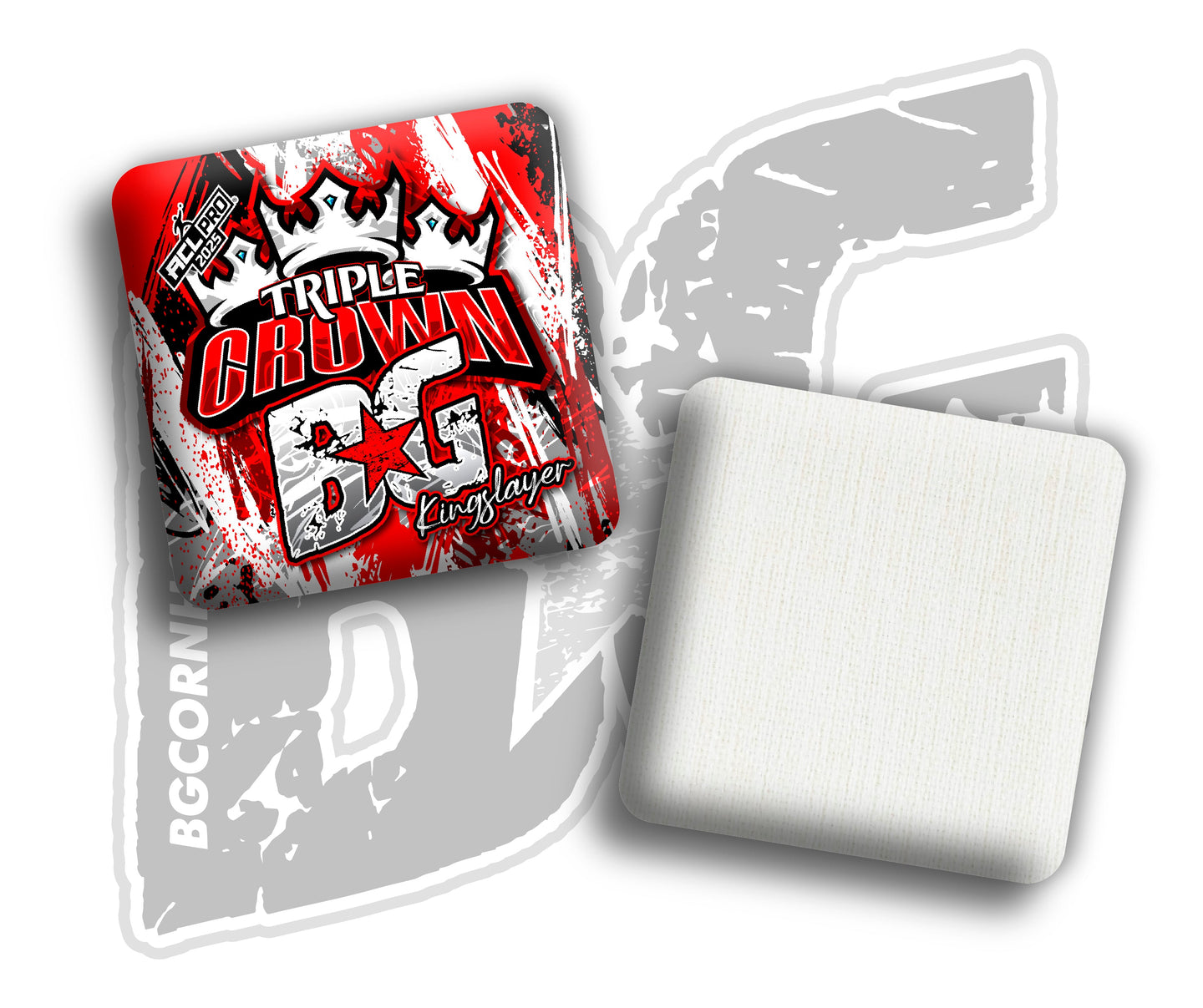 BG Cornhole 2026 Multiple Bag Models "Triple Crown Brush” Collab - ACL Pro Stamped Cornhole Bags - SET OF 4 BAGS