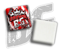 BG Cornhole 2026 Multiple Bag Models "Triple Crown Brush” Collab - ACL Pro Stamped Cornhole Bags - SET OF 4 BAGS