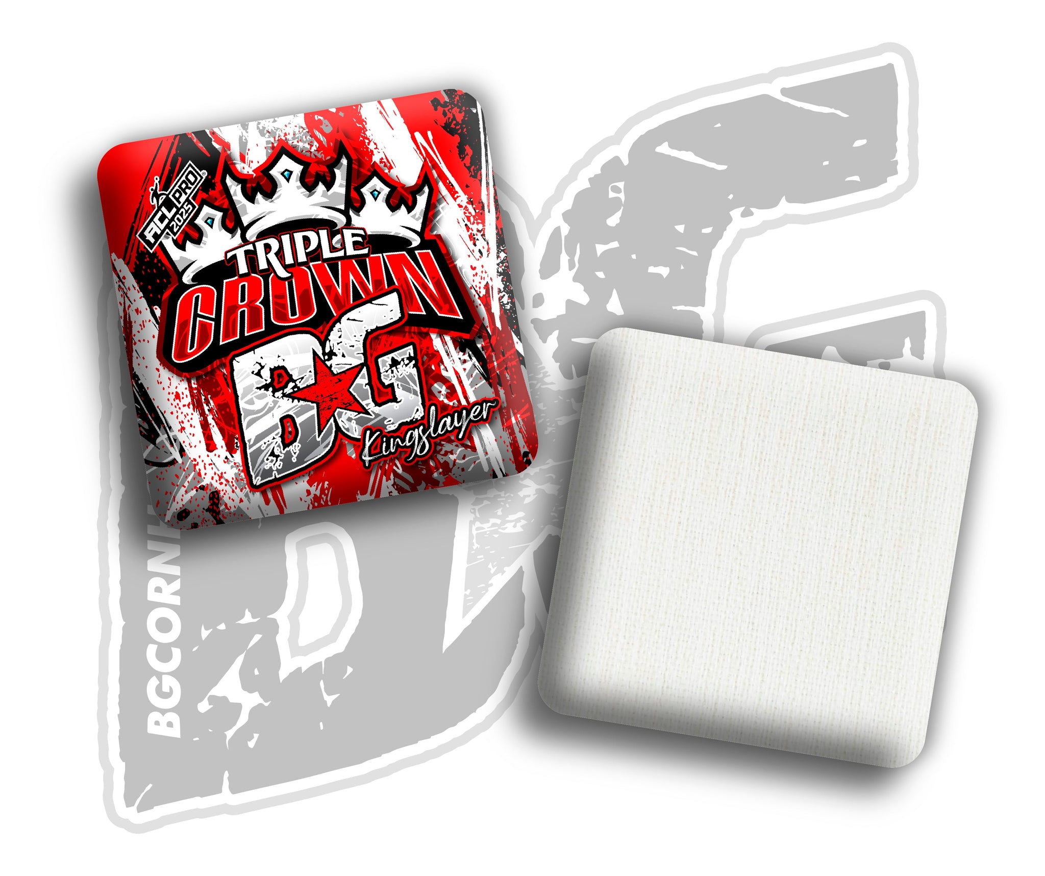 BG Cornhole 2026 Multiple Bag Models "Triple Crown Brush” Collab - ACL Pro Stamped Cornhole Bags - SET OF 4 BAGS