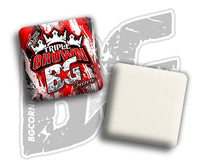 BG Cornhole 2026 Multiple Bag Models "Triple Crown Brush” Collab - ACL Pro Stamped Cornhole Bags - SET OF 4 BAGS