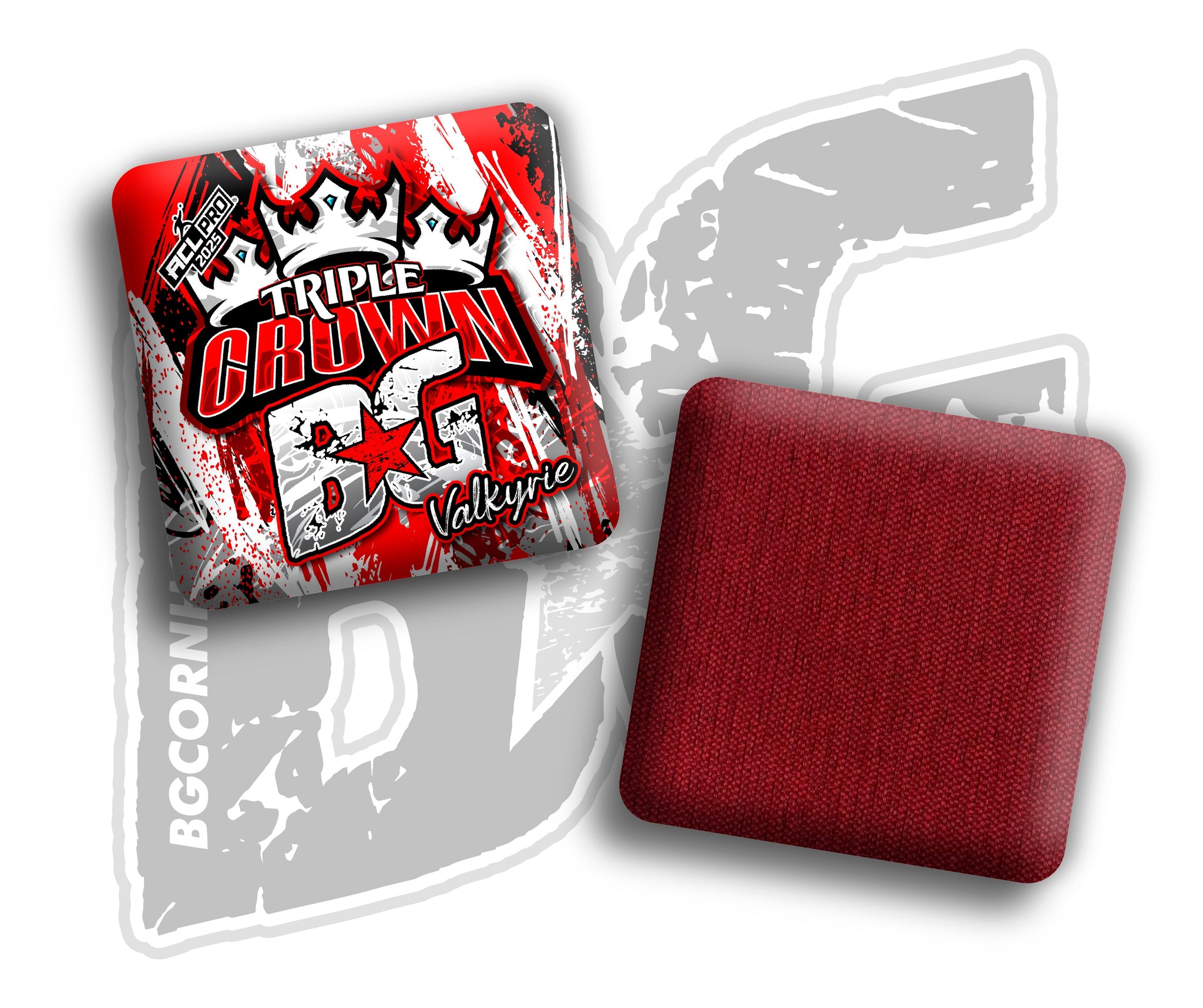 BG Cornhole 2026 Multiple Bag Models "Triple Crown Brush” Collab - ACL Pro Stamped Cornhole Bags - SET OF 4 BAGS