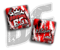 BG Cornhole 2026 Multiple Bag Models "Triple Crown Brush” Collab - ACL Pro Stamped Cornhole Bags - SET OF 4 BAGS