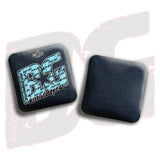 BG Cornhole 2026 Multiple Bag Models "Baby Blue Logo Colormatch" - ACL Pro Stamped Cornhole Bags - SET OF 4 BAGS
