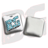 BG Cornhole 2026 Multiple Bag Models "Baby Blue Logo Colormatch" - ACL Pro Stamped Cornhole Bags - SET OF 4 BAGS