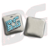BG Cornhole 2026 Multiple Bag Models "Baby Blue Logo Colormatch" - ACL Pro Stamped Cornhole Bags - SET OF 4 BAGS