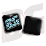 BG Cornhole 2026 Multiple Bag Models "Baby Blue Logo Colormatch" - ACL Pro Stamped Cornhole Bags - SET OF 4 BAGS