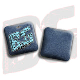 BG Cornhole 2026 Multiple Bag Models "Baby Blue Logo Colormatch" - ACL Pro Stamped Cornhole Bags - SET OF 4 BAGS