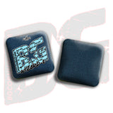 BG Cornhole 2026 Multiple Bag Models "Baby Blue Logo Colormatch" - ACL Pro Stamped Cornhole Bags - SET OF 4 BAGS