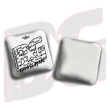 BG Cornhole 2026 Multiple Bag Models "White Logo Colormatch" - ACL Pro Stamped Cornhole Bags - SET OF 4 BAGS