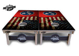 TN/USA Red Flag Design Cornhole Boards - Pro Solution Lite Series