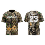 Killshots Cornhole Sublimated Premium Sports Jersey - "Tree Camo"