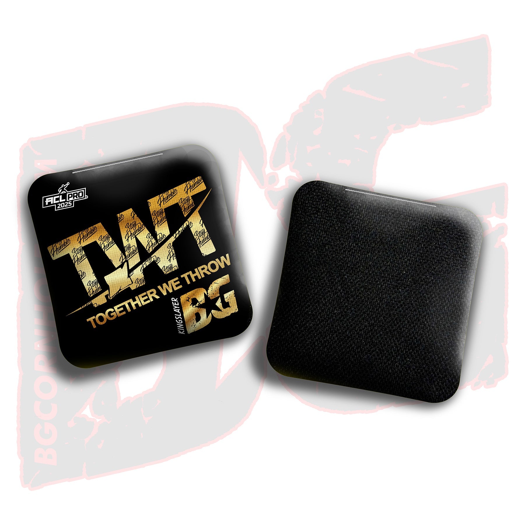 BG Cornhole 2026 Multiple Bag Models "TWT - Together We Throw" Collab - ACL Pro Stamped Cornhole Bags - SET OF 4 BAGS