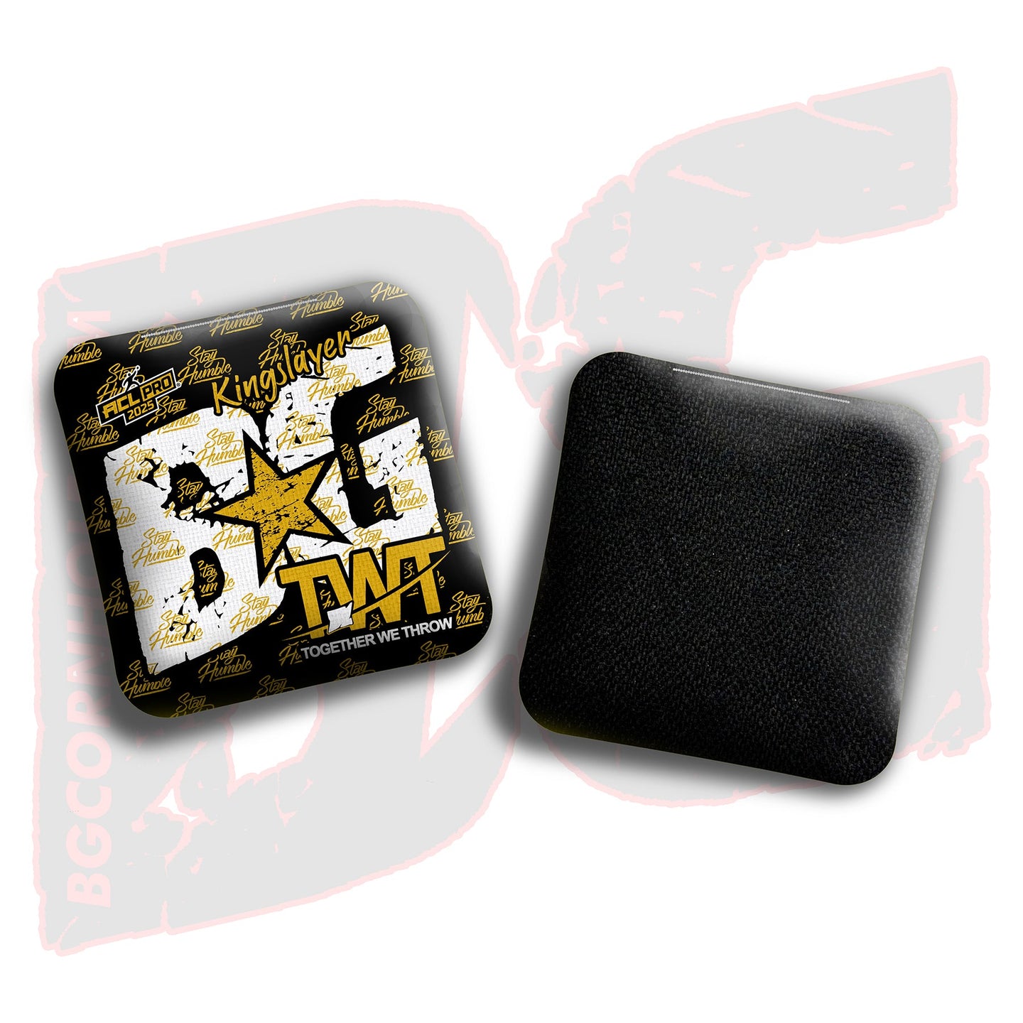BG Cornhole 2026 Multiple Bag Models "TWT - Together We Throw" Collab - ACL Pro Stamped Cornhole Bags - SET OF 4 BAGS