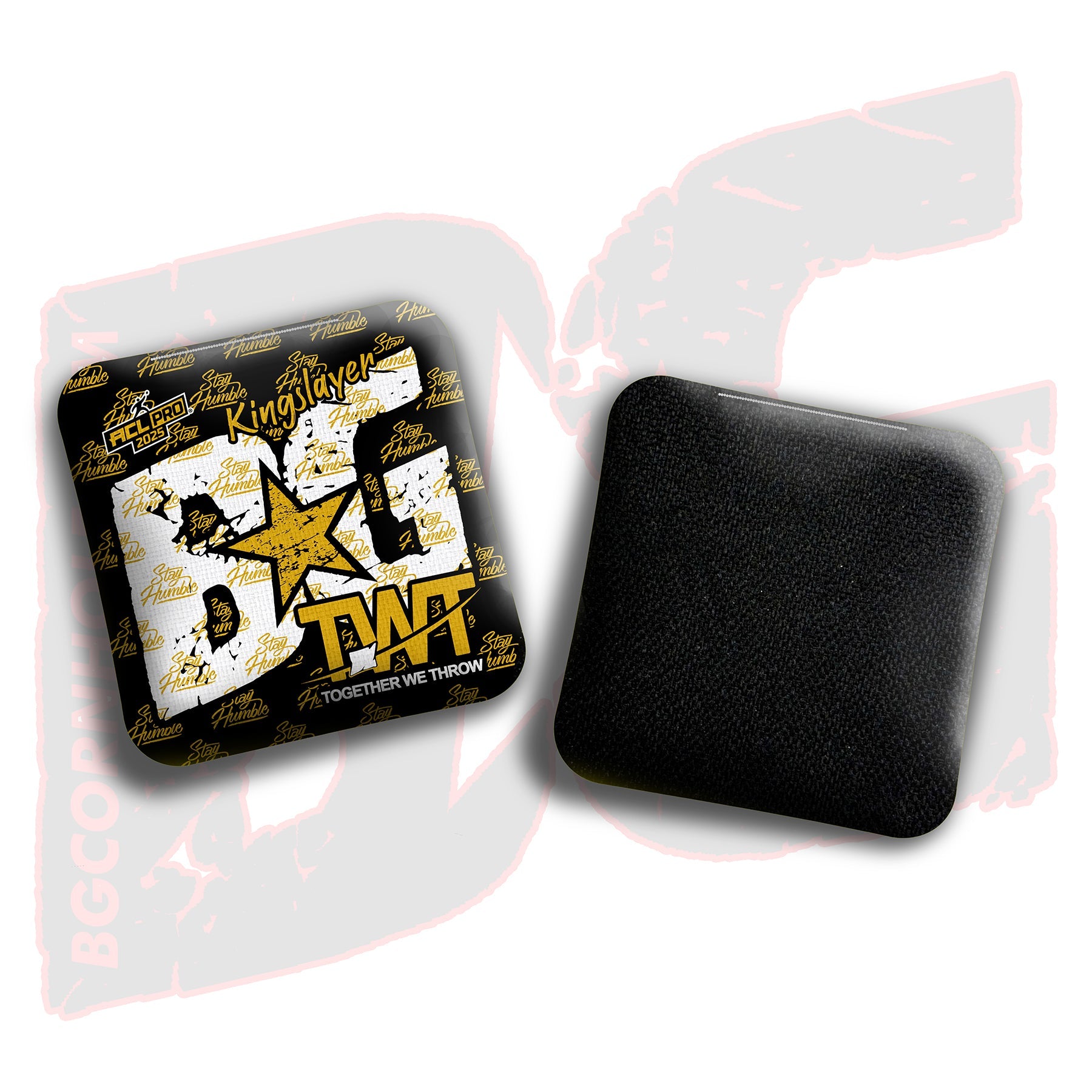 BG Cornhole 2026 Multiple Bag Models "TWT - Together We Throw" Collab - ACL Pro Stamped Cornhole Bags - SET OF 4 BAGS