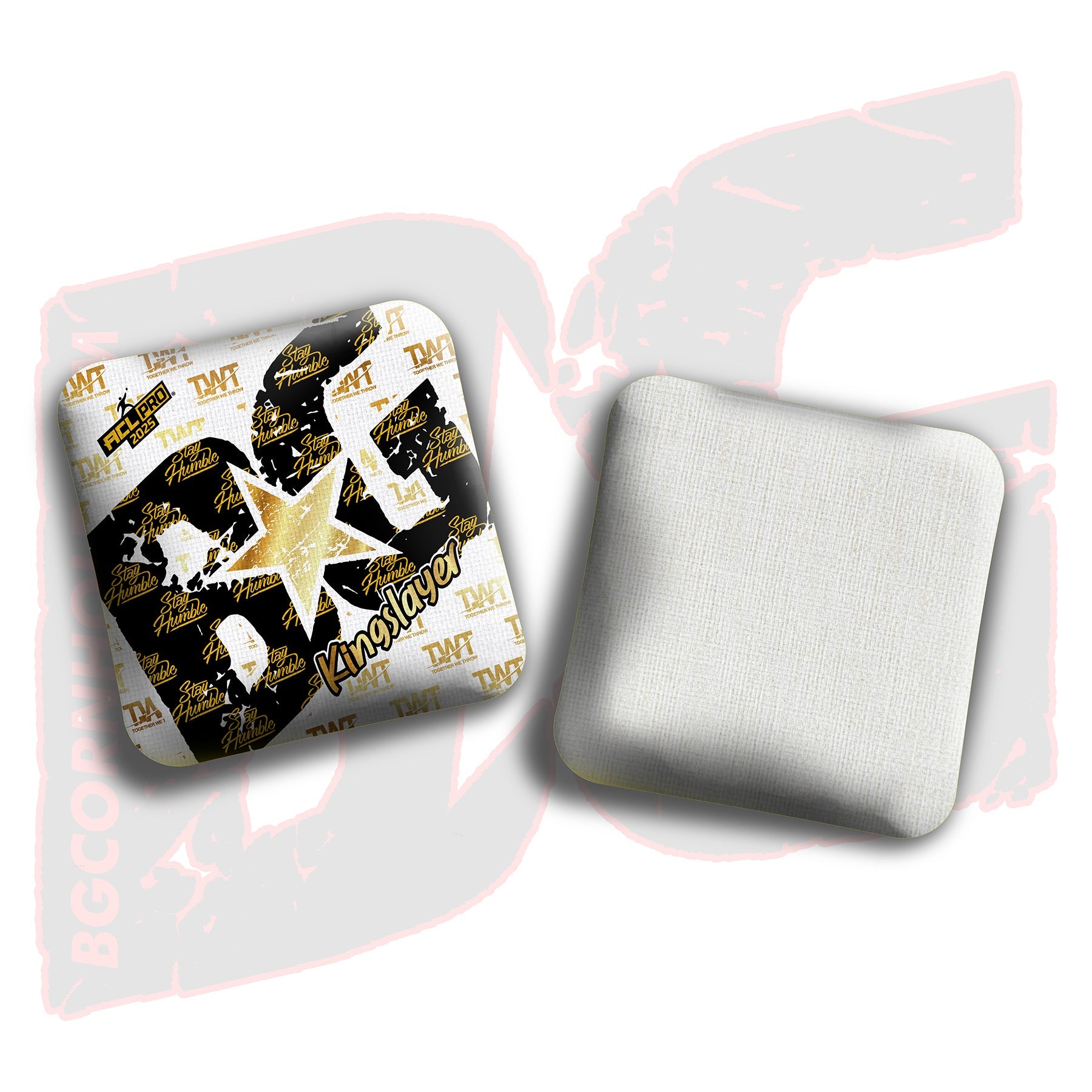 BG Cornhole 2026 Multiple Bag Models "TWT - Together We Throw" Collab - ACL Pro Stamped Cornhole Bags - SET OF 4 BAGS
