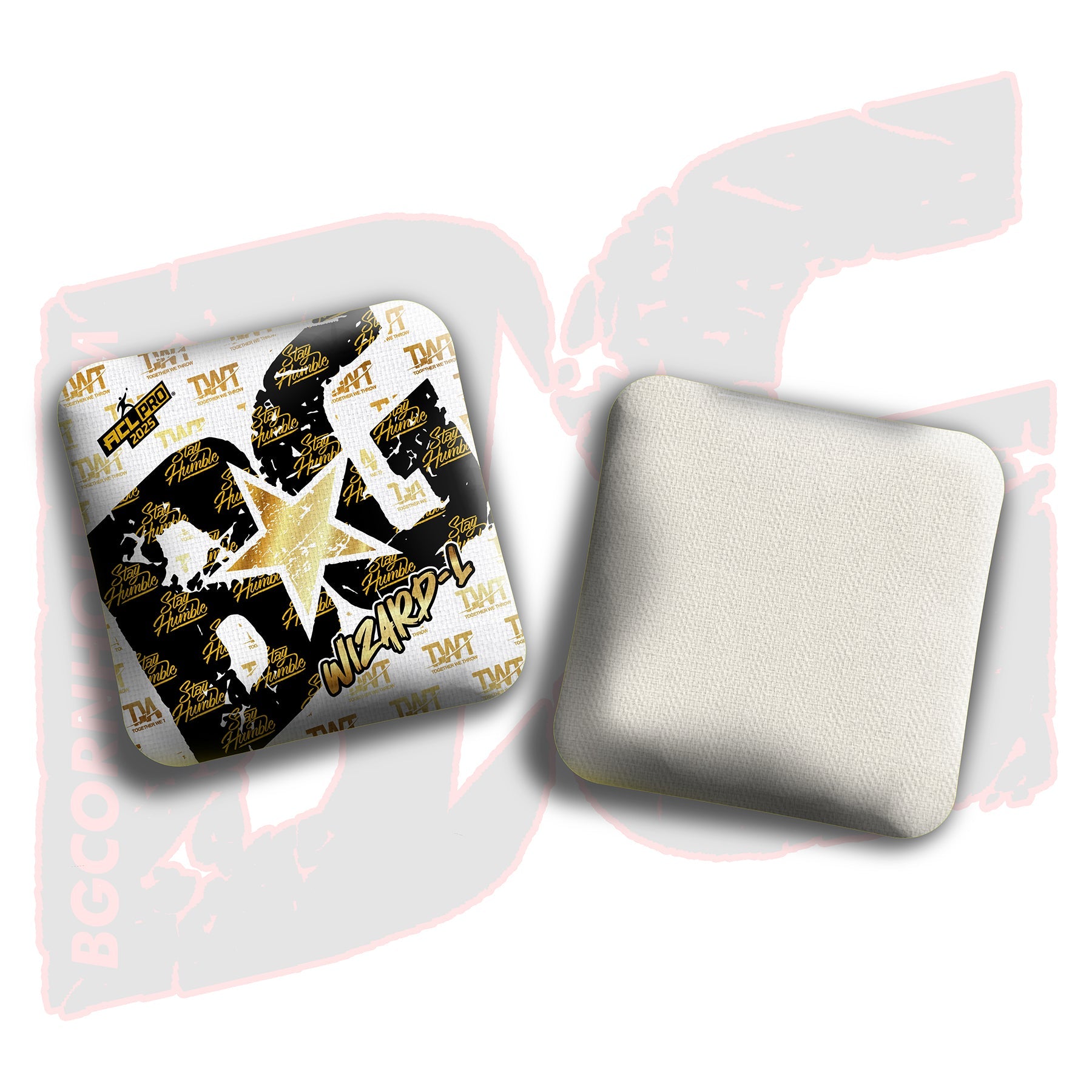 BG Cornhole 2026 Multiple Bag Models "TWT - Together We Throw" Collab - ACL Pro Stamped Cornhole Bags - SET OF 4 BAGS