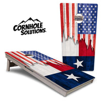 State Flags South Dakota to Wyoming Cornhole Boards - Professional Tournament Series