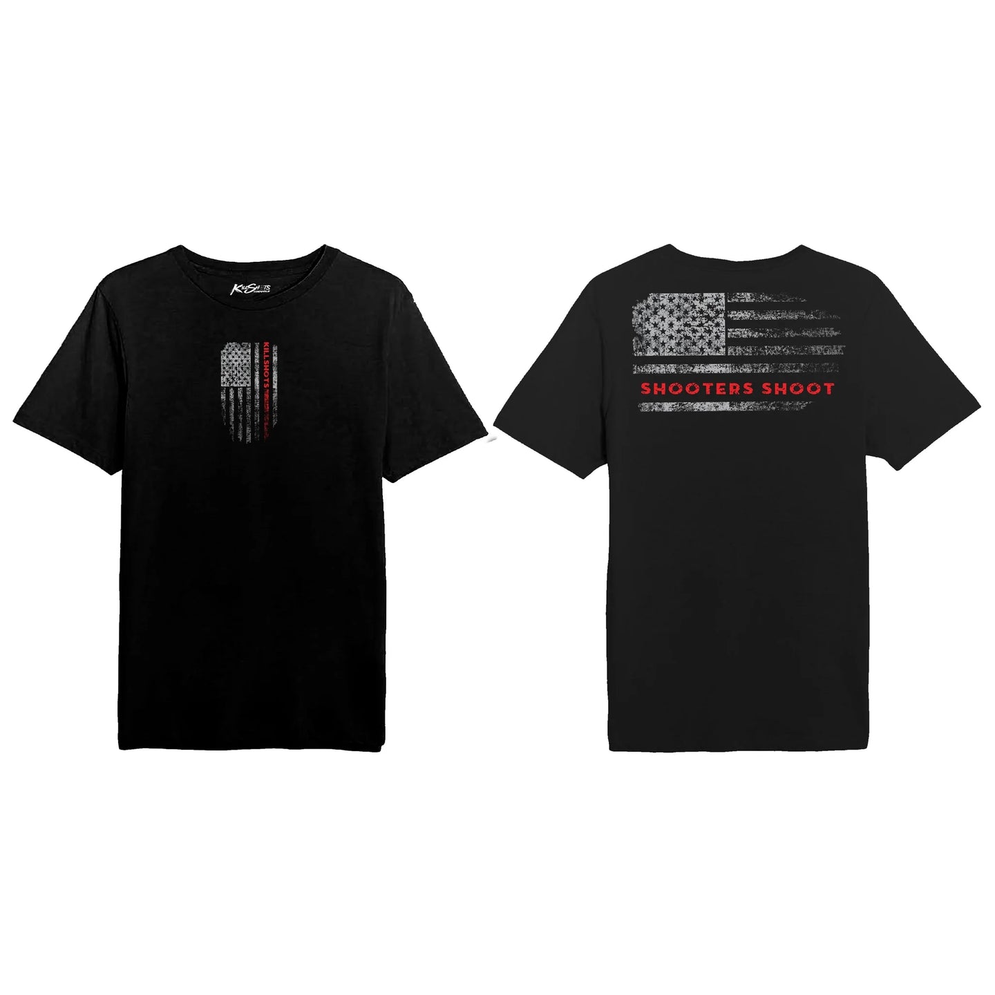 Killshots Cornhole "Flag" Cotton Tee