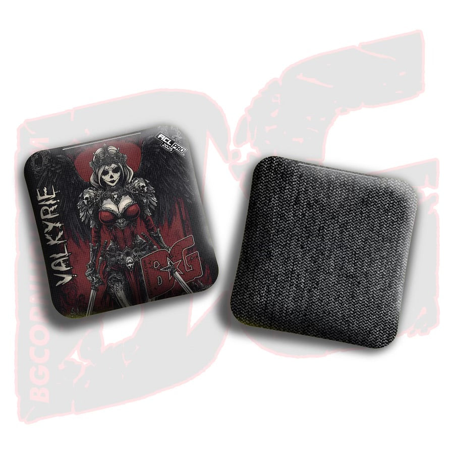 BG Cornhole 2025 BG Valkyrie "Death Warrior" - ACL Pro Stamped Cornhole Bags - SET OF 4 BAGS