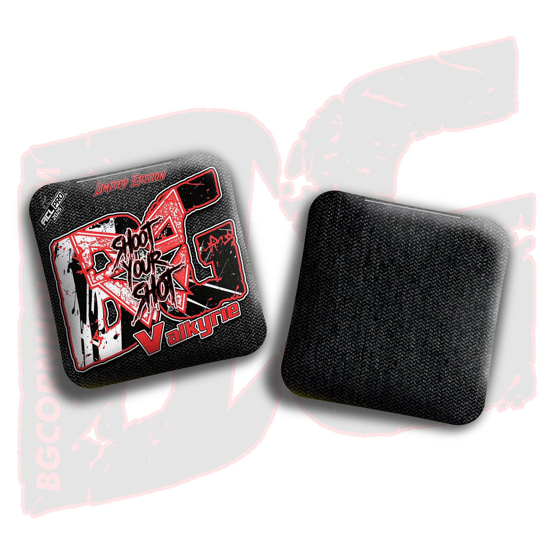 BG Cornhole 2026 Multiple Bag Models "Shoot Your Shot” Collab - ACL Pro Stamped Cornhole Bags - SET OF 4 BAGS