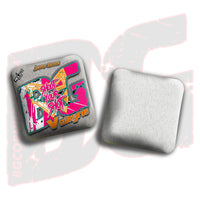 BG Cornhole 2026 Multiple Bag Models "Shoot Your Shot Tropics” Collab - ACL Pro Stamped Cornhole Bags - SET OF 4 BAGS