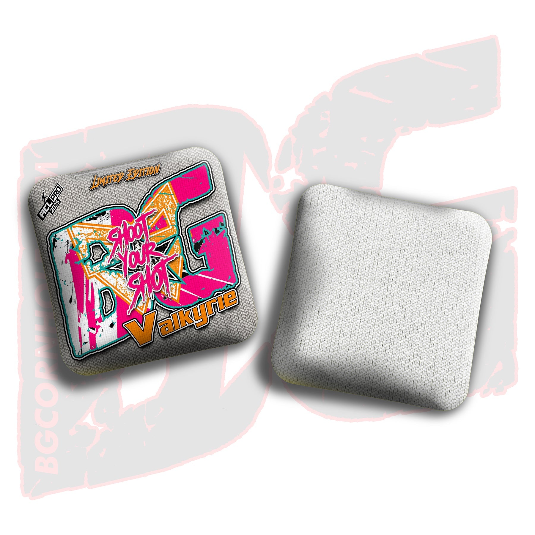 BG Cornhole 2026 Multiple Bag Models "Shoot Your Shot Tropics” Collab - ACL Pro Stamped Cornhole Bags - SET OF 4 BAGS
