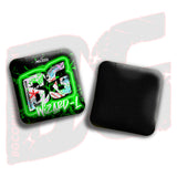 BG Cornhole 2025 BG Wizard L 4" Mini Cornhole Bags - “Vapor Vandal” - Set of 4 Bags
