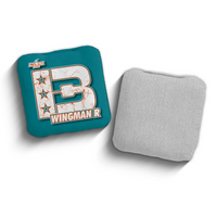 2026 Brotherhood Cornhole Wingman Premier Edition ACL Pro Stamped Cornhole Bags