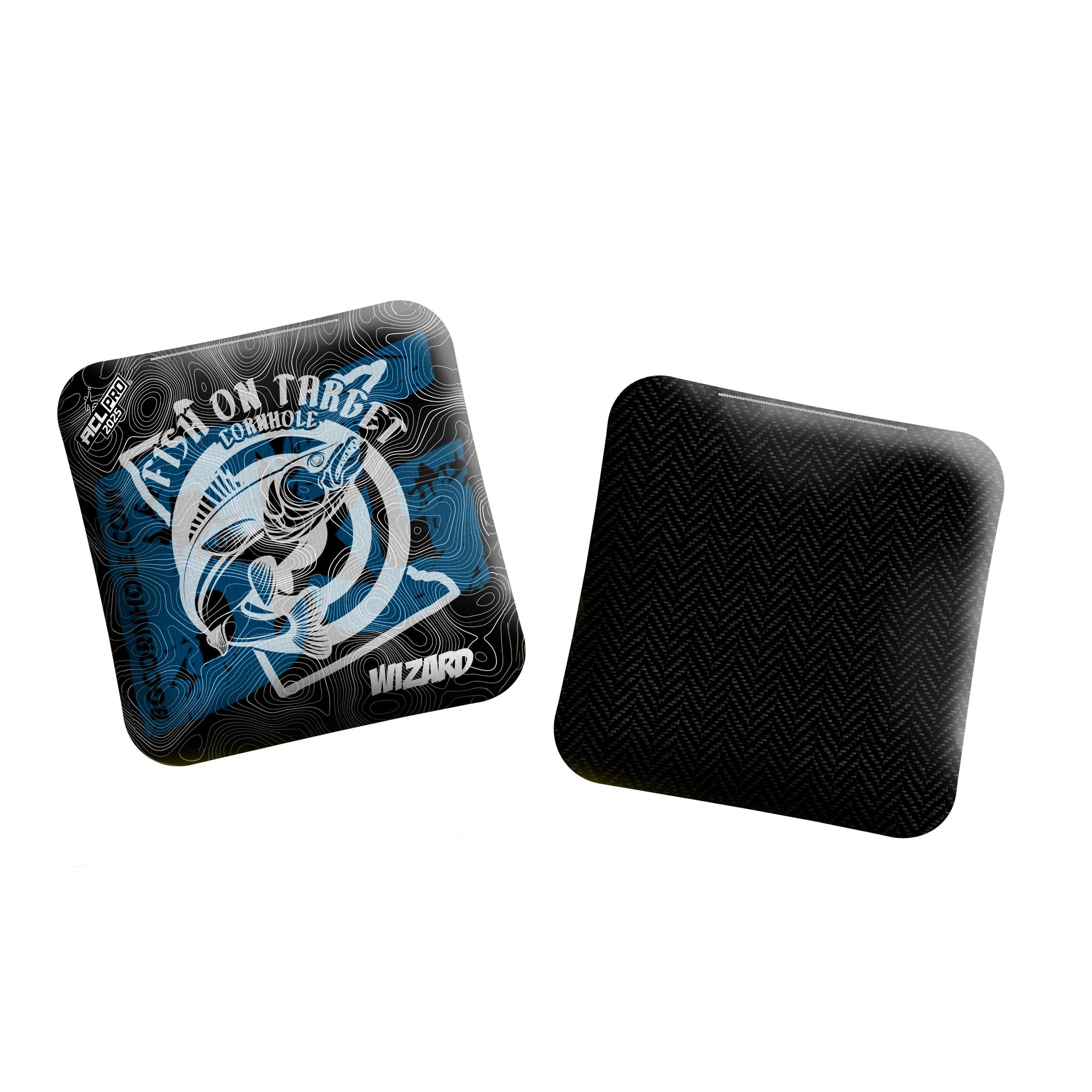 BG Cornhole 2026 Multiple Bag Models "Fish On Target” Collab - ACL Pro Stamped Cornhole Bags - SET OF 4 BAGS
