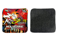 Killshots Cornhole | Wolverine Series | 2026 ACL PRO | Cornhole Bags | Limited Edition Designs