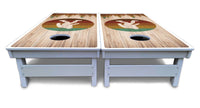 Bigfoot Circle Cornhole Boards - All Weather Series