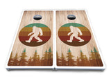 Bigfoot Circle Cornhole Boards - All Weather Series