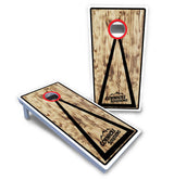 Burnt Triangle Cornhole Boards - All Weather Series