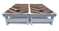 Herringbone Cornhole Boards - All Weather Series