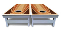 Retro Wood Cornhole Boards - All Weather Series