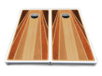 Retro Wood Cornhole Boards - All Weather Series