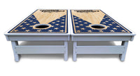 Stars & Stripes CS Logo Cornhole Boards - All Weather Series