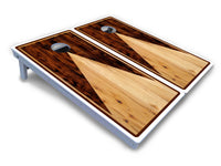 Wooden Triangle Cornhole Boards - All Weather Series