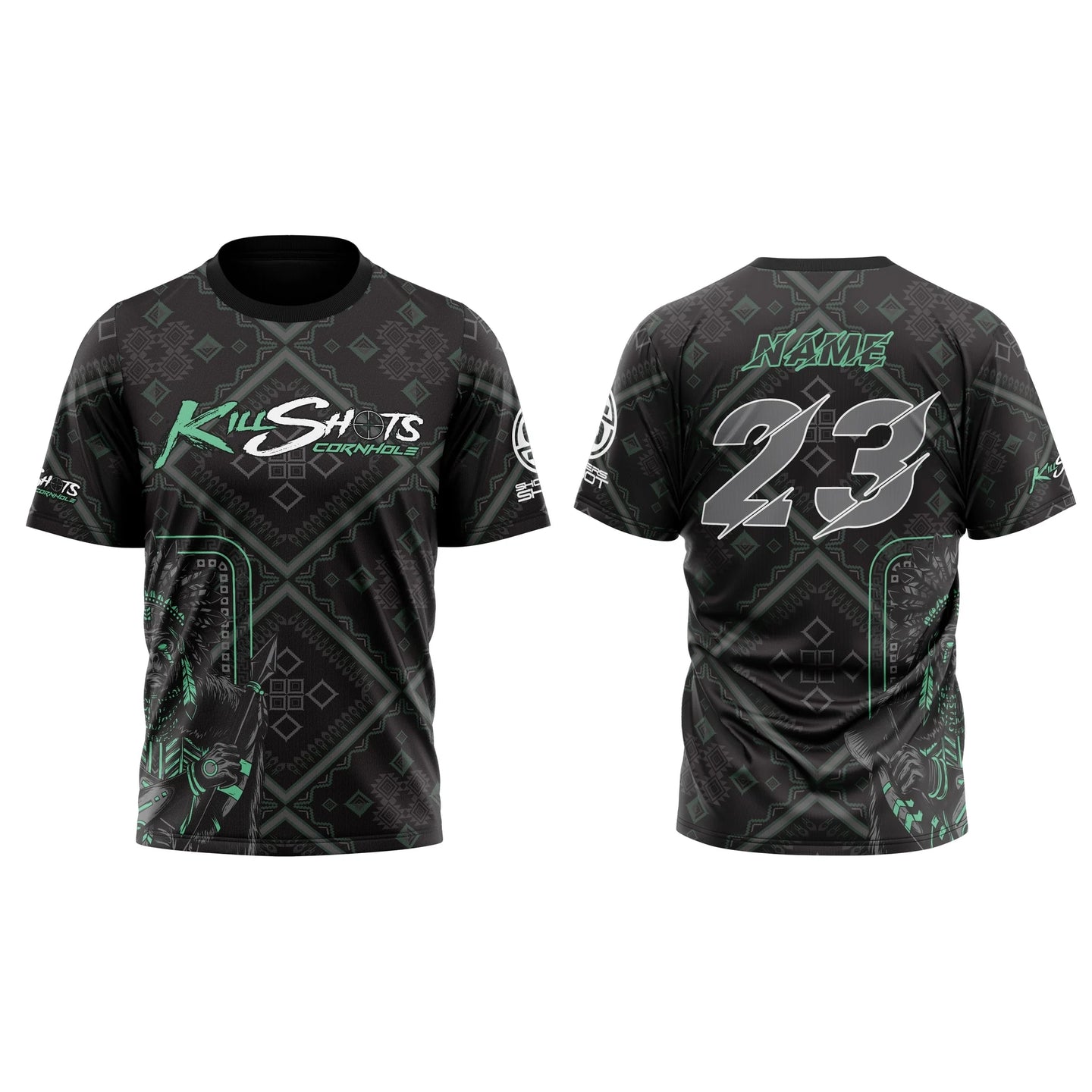 Killshots Cornhole Sublimated Premium Sports Jersey - "Native"