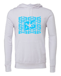 BG Cornhole White BG Unisex Fleece Hoodie