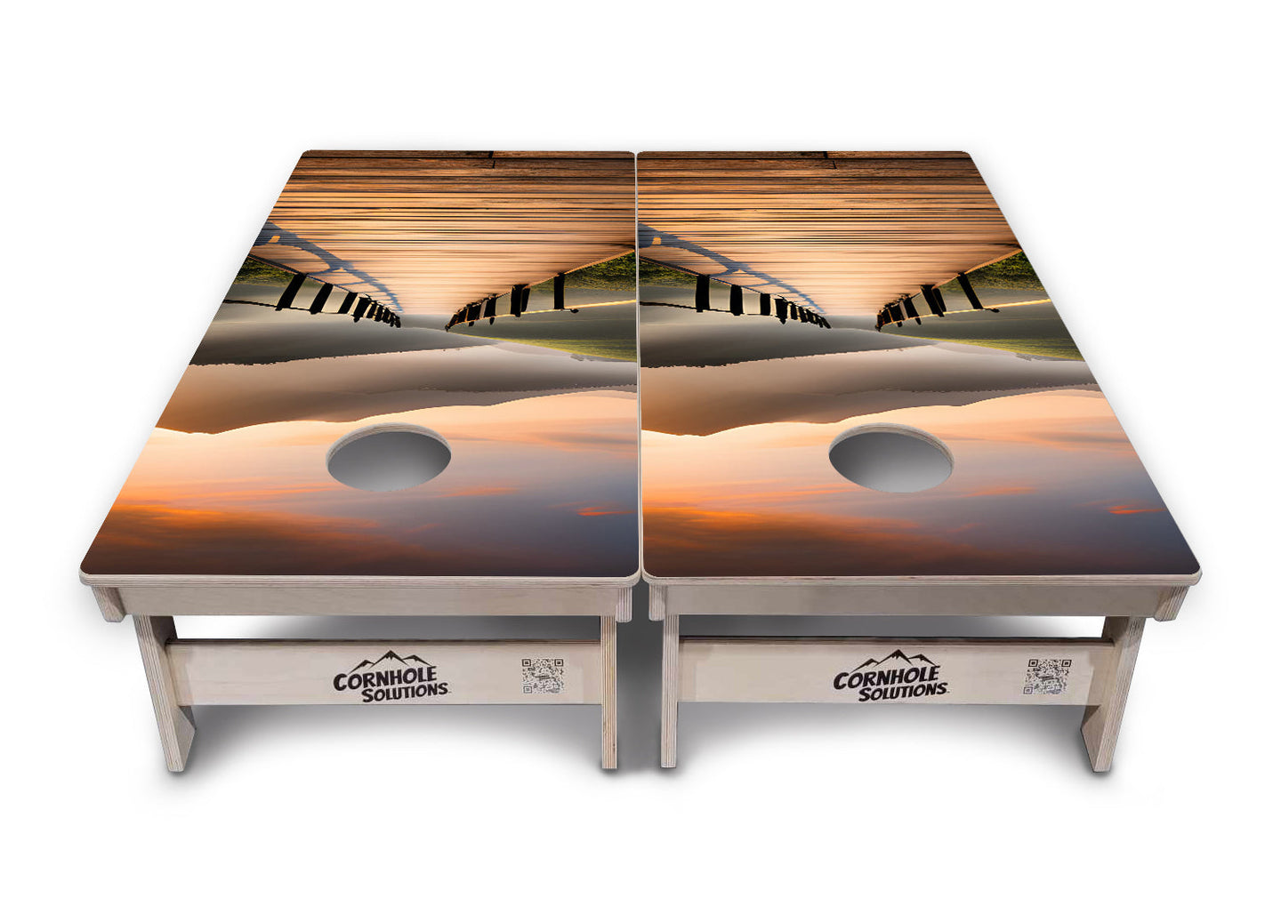 Wooden Bridge Cornhole Boards - Professional Tournament Series