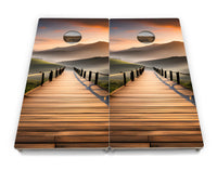 Wooden Bridge Cornhole Boards - Professional Tournament Series