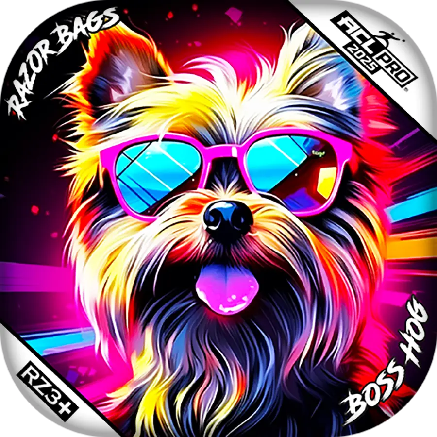 Boss Hog | Yorkie | ACL PRO Razor Cornhole Bags