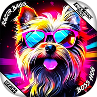 Boss Hog | Yorkie | ACL PRO Razor Cornhole Bags
