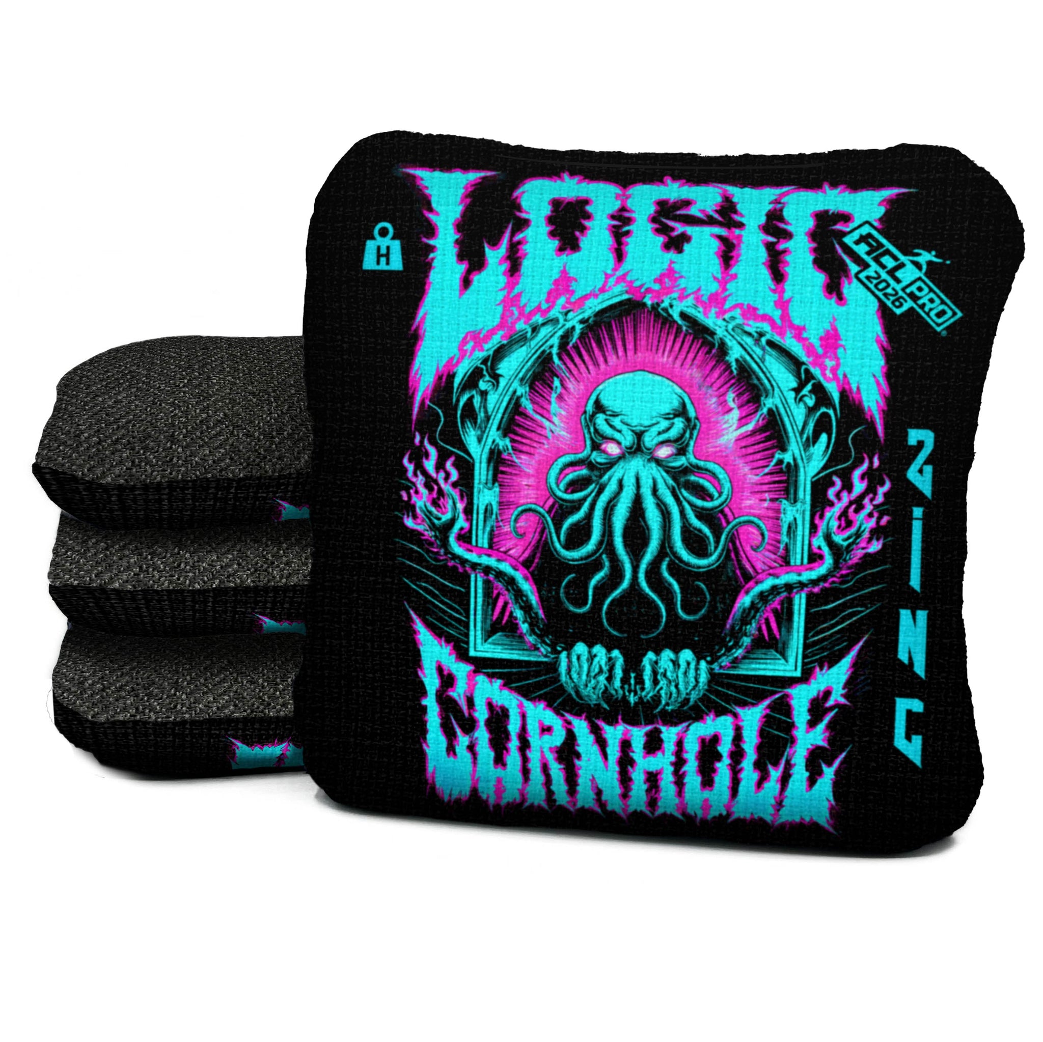 Logic Cornhole - CTHULHU  - ACL PRO 2026 BAGS - MULTIPLE BAG SERIES - Set of 4 bags