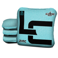 Logic Cornhole - LC - Aqua - ZINC - ACL PRO 2026 BAGS - Custom Name Option- Set of 4 bags
