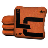 Logic Cornhole - LC - Orange - ZINC - ACL PRO 2026 BAGS - Custom Name Option- Set of 4 bags