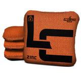 Logic Cornhole - LC - Orange - ZINC - ACL PRO 2026 BAGS - Custom Name Option- Set of 4 bags