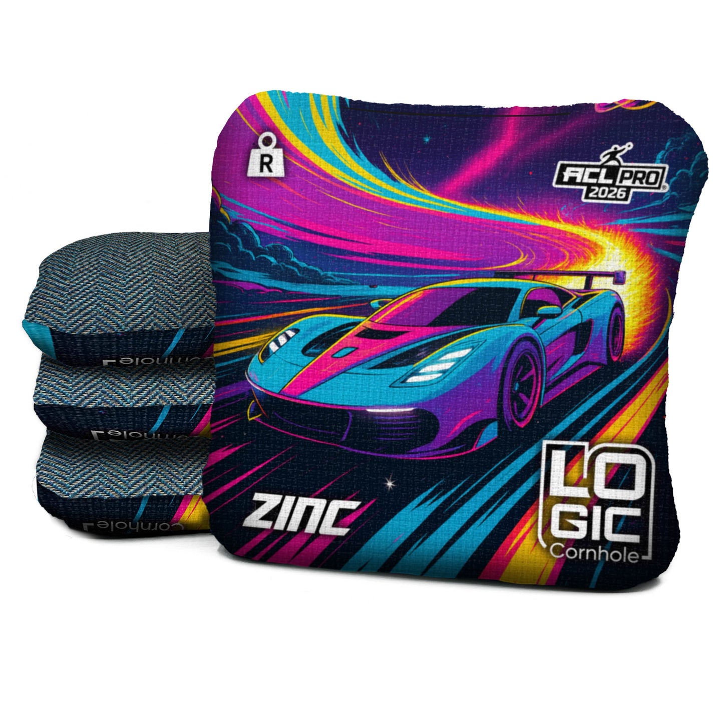 Logic Cornhole Future Race - ACL PRO 2026 BAGS - MULTIPLE BAG SERIES - Set of 4 bags